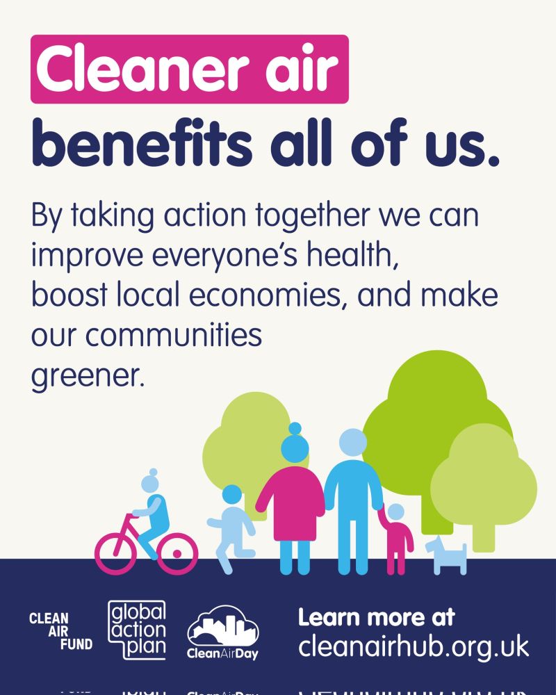 Image for the Tweet beginning: It’s Clean Air Day! Our