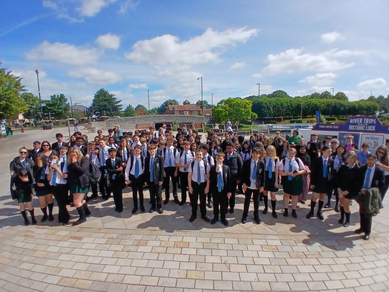 Image for the Tweet beginning: Year 8 visited Stratford-upon-Avon as