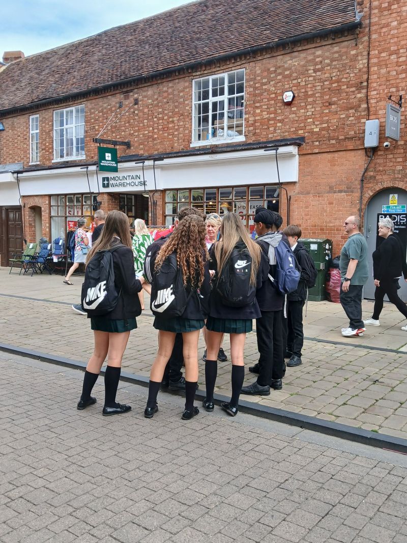 Image for the Tweet beginning: Year 8 visited Stratford-upon-Avon as