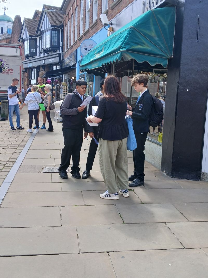Image for the Tweet beginning: Year 8 visited Stratford-upon-Avon as