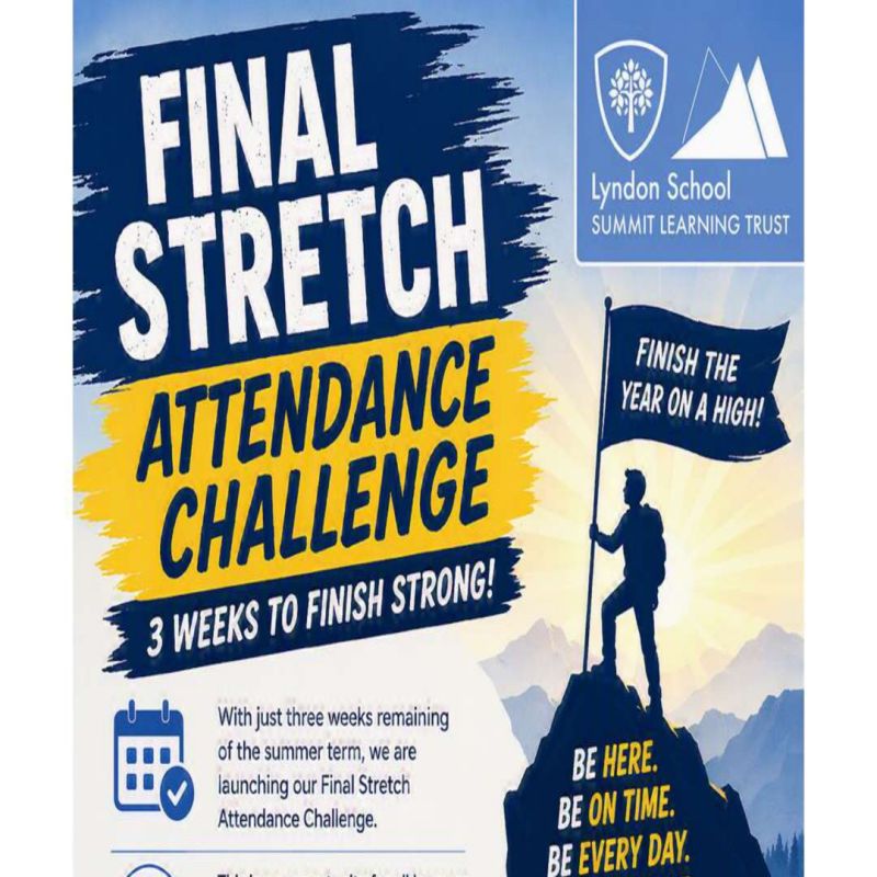 Image for the Tweet beginning: Our Final Stretch Attendance Challenge
