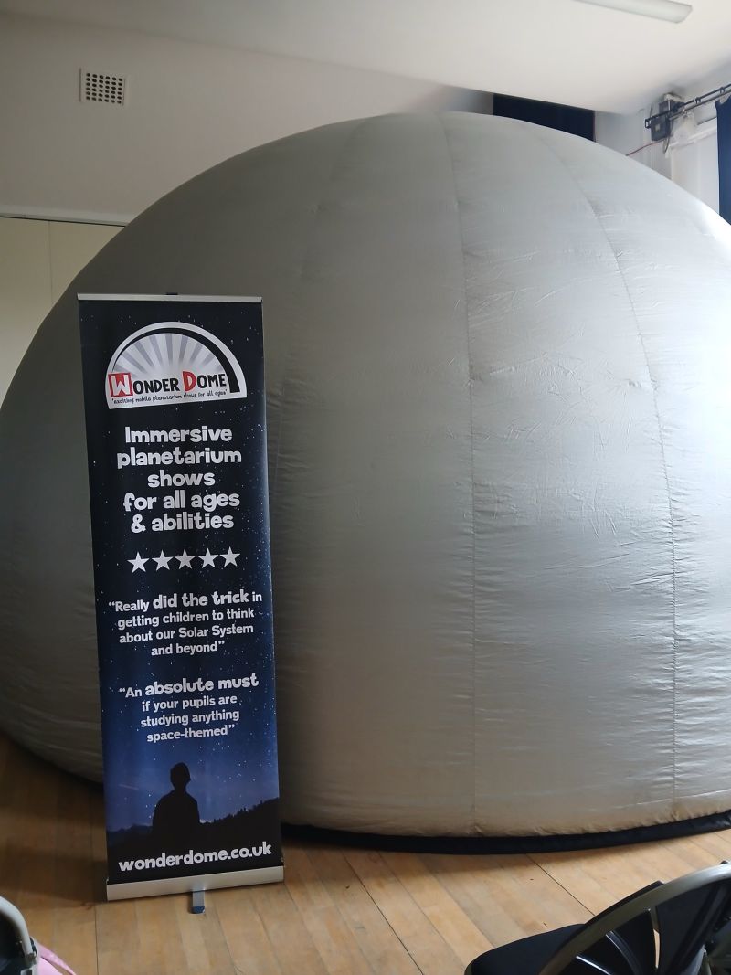 Image for the Tweet beginning: The Wonderdome returned to school